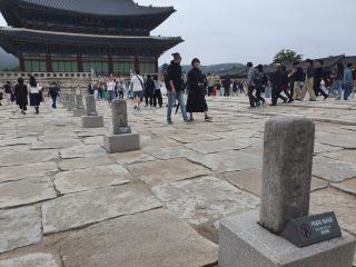 서울풍경 연휴 경복궁,청계광장,광화문광장 사람들